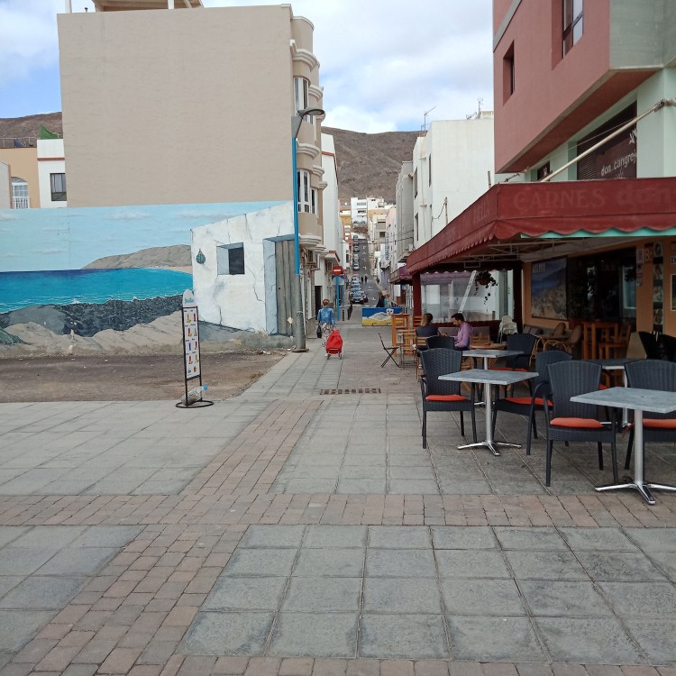 Narrow lanes Gran Tarajal